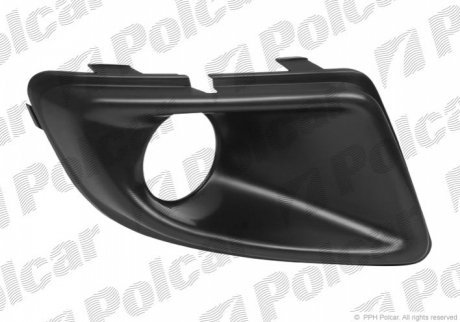Решетка в бампере левый POLCAR 421727-3