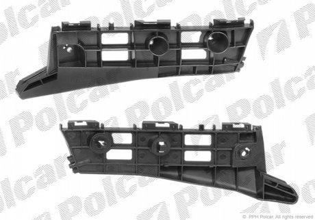 Кронштейн бампера левый POLCAR 81H10711