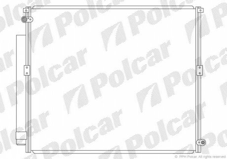 Радиаторы кондиционера POLCAR 8178K82K