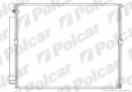 Радиаторы кондиционера POLCAR 8178K81K