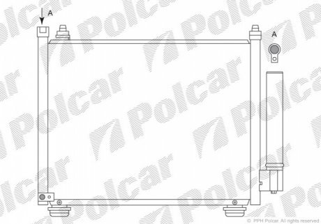 Радиаторы кондиционера POLCAR 7420K8C2