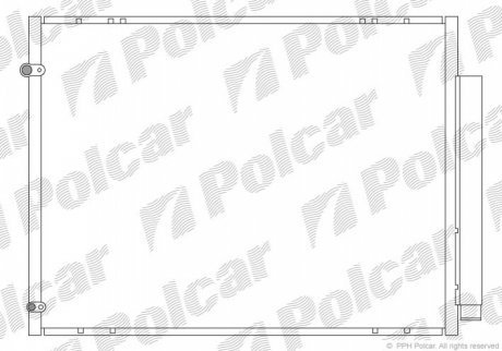 Радиаторы кондиционера POLCAR 8061K8C2