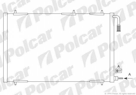 Радиаторы кондиционера POLCAR 5723K8C3 (фото 1)