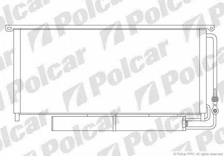 Радиаторы кондиционера POLCAR 5096K8C1