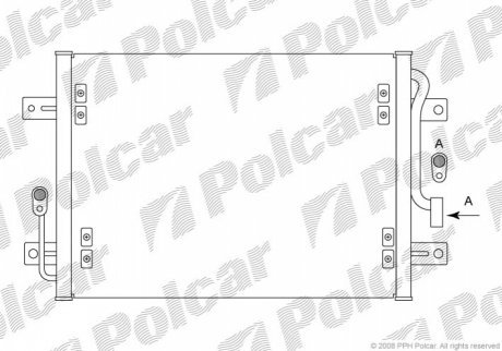 Радиаторы кондиционера POLCAR 3005K8C1