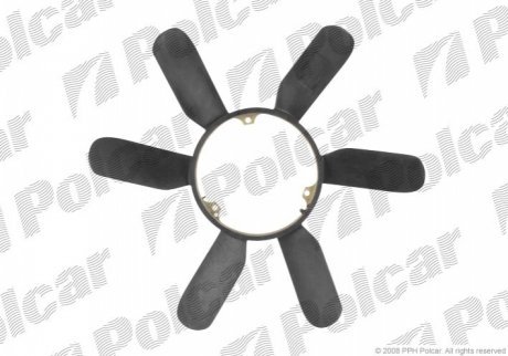 Крыльчатка вентилятора POLCAR 501523F2