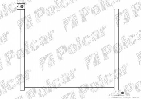 Радиаторы кондиционера POLCAR 3161K8C1