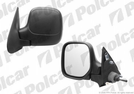 Дзеркало зовнішнє правий, PEUGEOT PARTNER POLCAR 5790521M