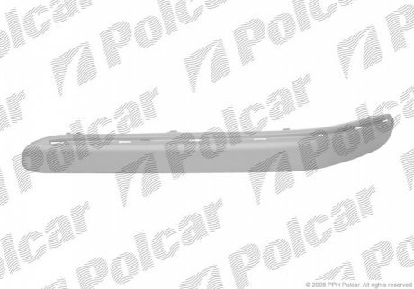 Молдинг бампера правый POLCAR 500307-8 (фото 1)