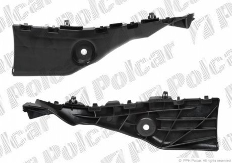 Кронштейн бампера левый POLCAR 8153965