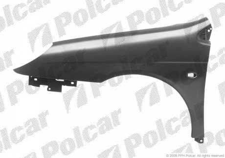 Крило переднее правый POLCAR 233202-J (фото 1)