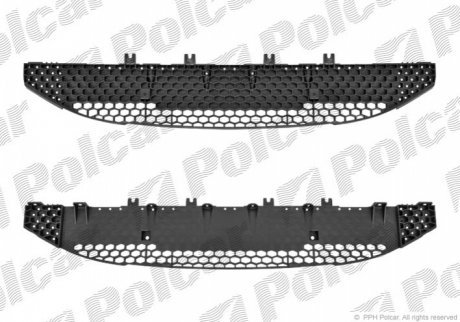 Защита бампера нижняя POLCAR 411407-6