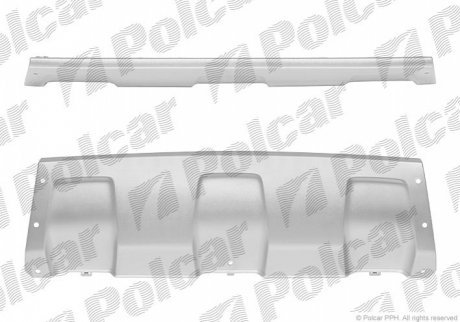 Защита бампера нижняя POLCAR 28203417