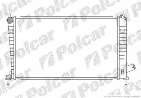 Радиаторы охлаждения POLCAR 652308-1