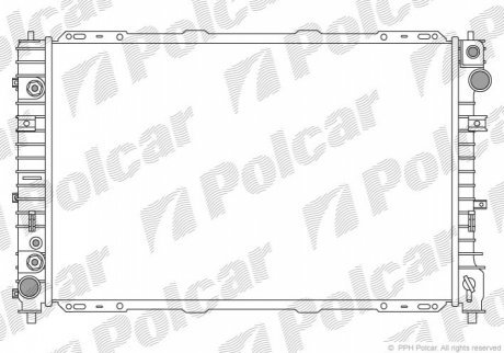 Радиаторы охлаждения POLCAR 325108-3 (фото 1)