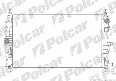 Радиаторы охлаждения POLCAR 250808-1