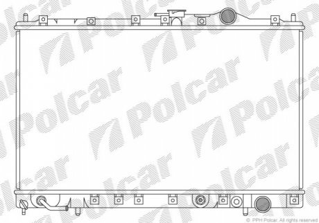 Радиаторы охлаждения POLCAR 523008-4