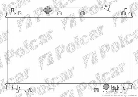 Радиаторы охлаждения POLCAR 382508-3