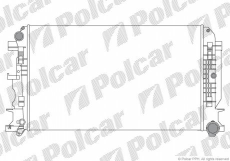 Радиаторы охлаждения POLCAR 506508-4