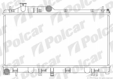 Радиаторы охлаждения POLCAR 720808-4