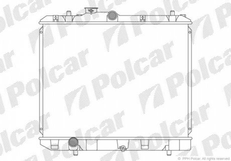 Радіатори охолодження POLCAR 7406081K