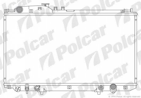 Радиаторы охлаждения POLCAR 802108-2