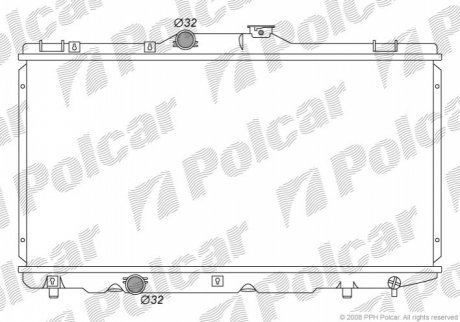 Радиаторы охлаждения POLCAR 811008-5