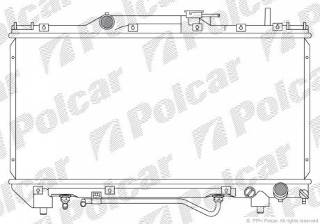 Радиаторы охлаждения POLCAR 812208-4