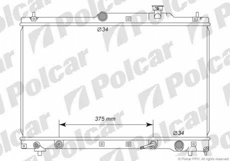 Радиаторы охлаждения POLCAR 815108-1