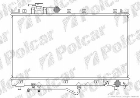 Радиаторы охлаждения POLCAR 815608-2