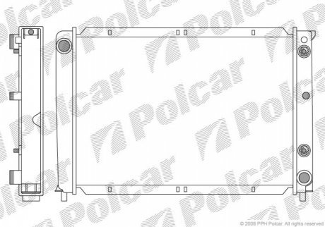 Радиаторы охлаждения POLCAR 903108-5