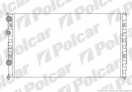 Радиаторы охлаждения POLCAR 952408A4