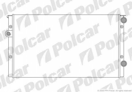 Радиаторы охлаждения POLCAR 953808A5