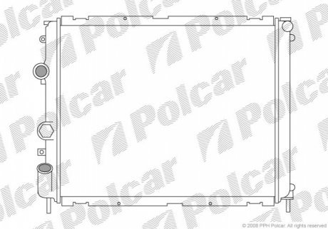 Радиаторы охлаждения POLCAR 601508-3