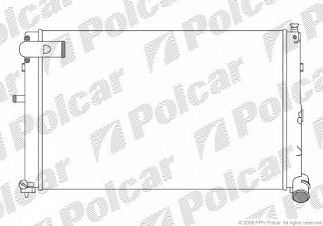 Радиаторы охлаждения POLCAR 576508A7