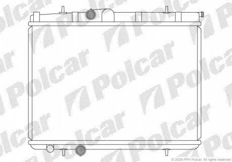 Радиаторы охлаждения POLCAR 572308-5 (фото 1)