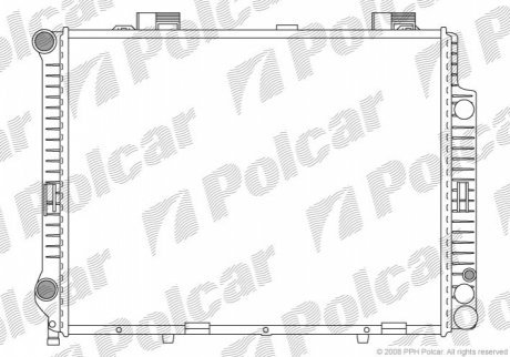 Радиаторы охлаждения POLCAR 502108-2 (фото 1)
