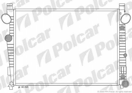 Радиаторы охлаждения POLCAR 5025082X