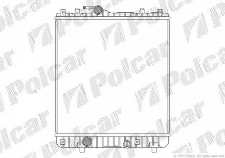 Радиаторы охлаждения POLCAR 550308-2