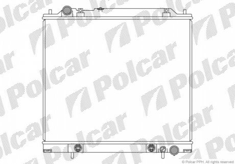 Радиаторы охлаждения POLCAR 525008-3