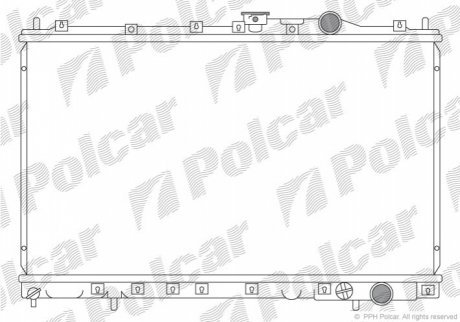Радиаторы охлаждения POLCAR 521708-3