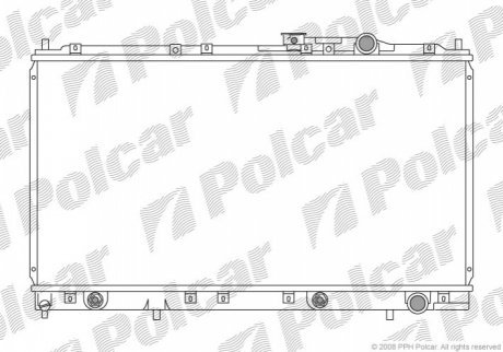 Радиаторы охлаждения POLCAR 522108-5 (фото 1)