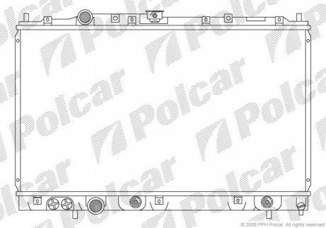 Радиаторы охлаждения POLCAR 523108-3