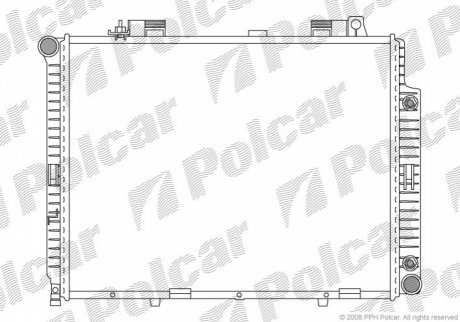 Радиаторы охлаждения POLCAR 501508-6 (фото 1)