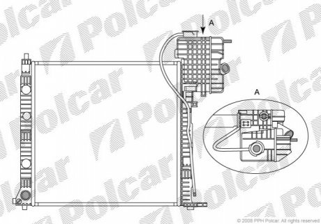 Радиаторы охлаждения POLCAR 5012086X