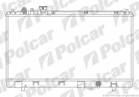 Радиаторы охлаждения POLCAR 455508-2