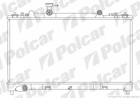 Радиаторы охлаждения POLCAR 456008-5