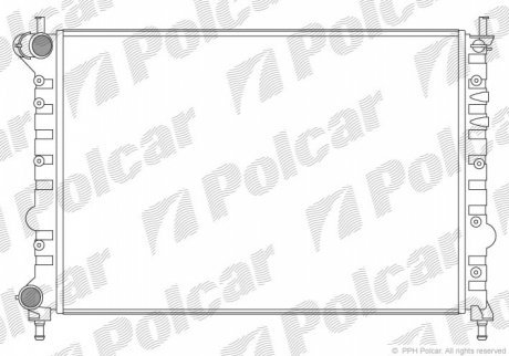 Радиаторы охлаждения POLCAR 421108A5