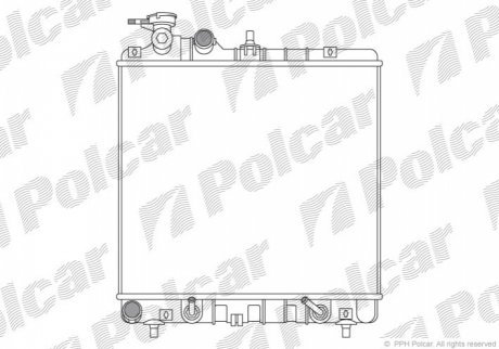 Радиаторы охлаждения POLCAR 404008-1