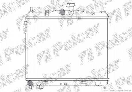 Радиаторы охлаждения POLCAR 404208-1